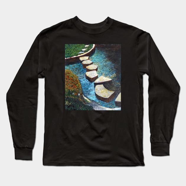 Stone path Long Sleeve T-Shirt by AmyKalish